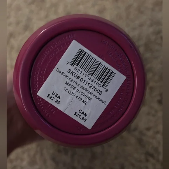 Starbucks Magenta Tumbler - Picture 3 of 3